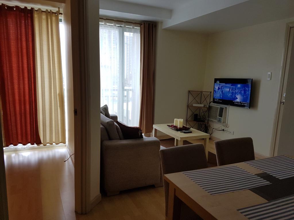 Ortigas 2 Bedroom Corner Unit With 2 Queen Across Shangrila Manila Zewnętrze zdjęcie